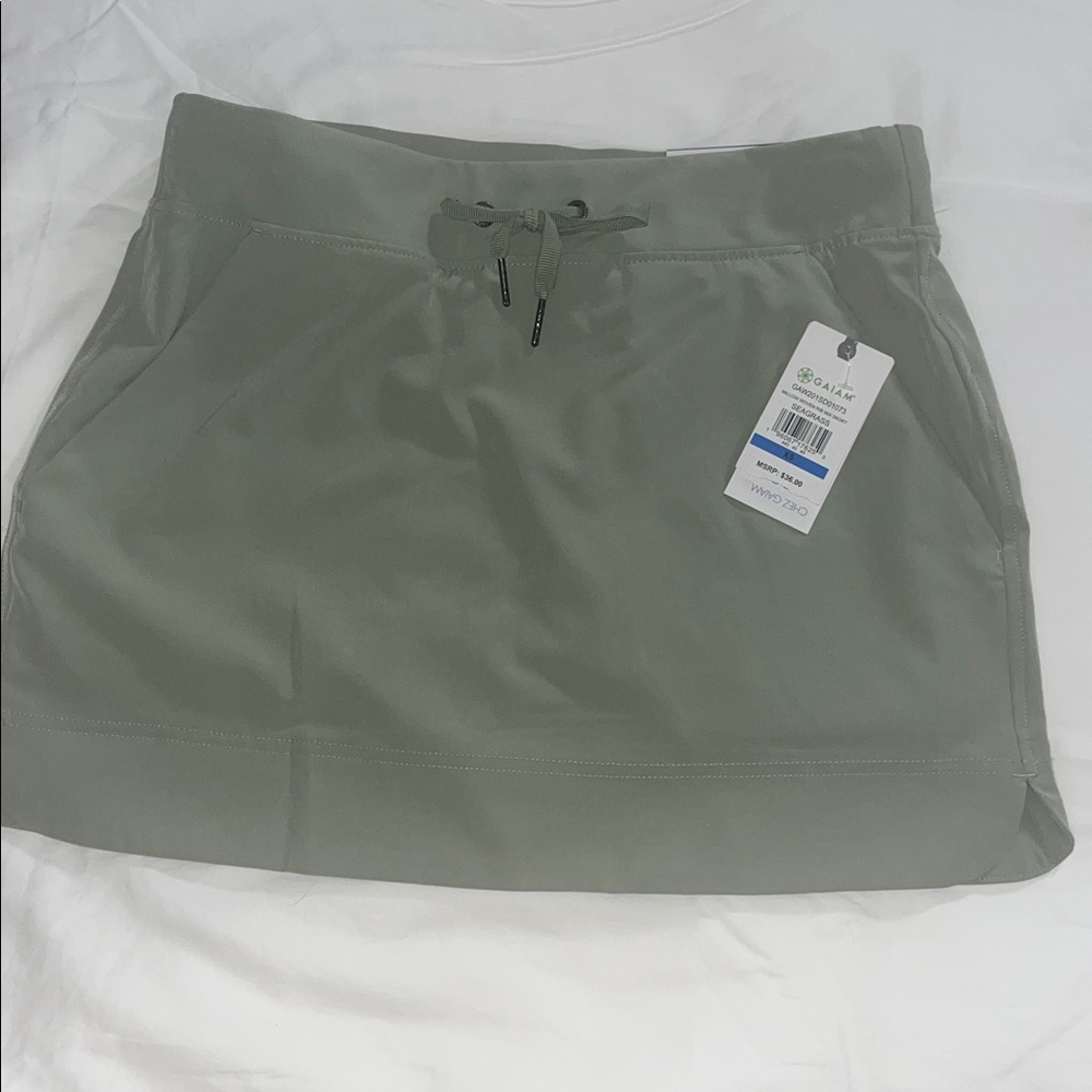 GAIAM Olive Green Skirt